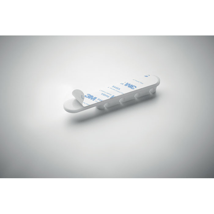 Organizzatore cavi in silicone Bianco item ambiant picture