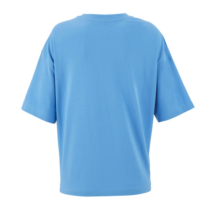 BOXY WOMEN OVERSIZE T-SHIRT Azure item picture back