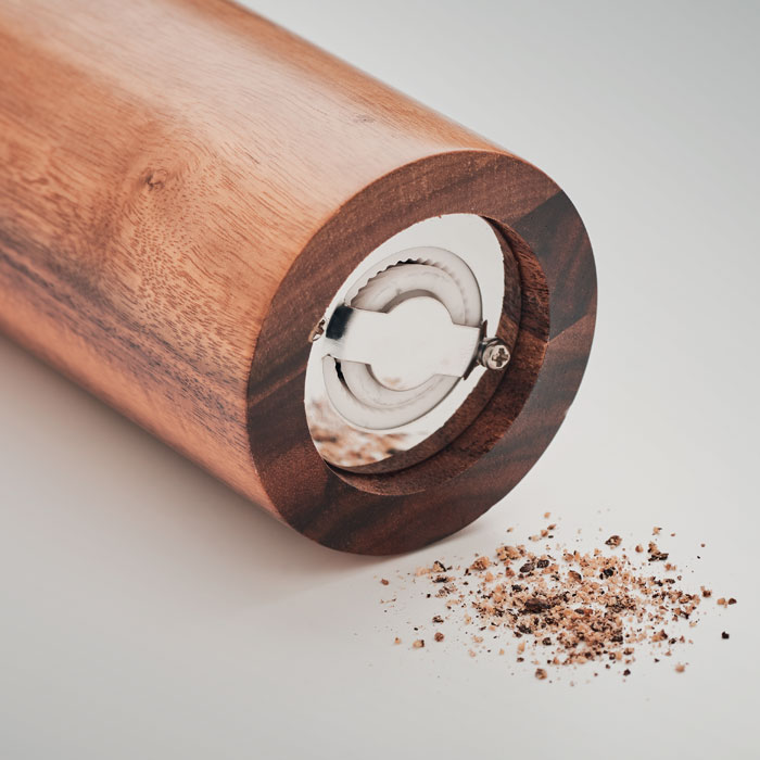 Pepper grinder in acacia wood Legno item picture side