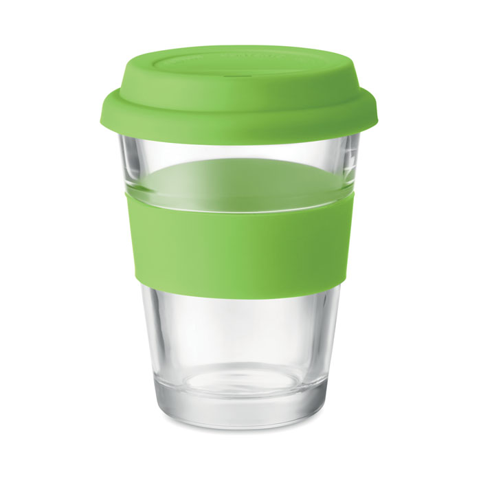Glass tumbler 350 ml Lime item picture top