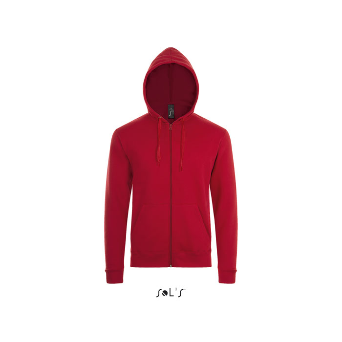 STONE UNI HOODIE 260g red item picture front