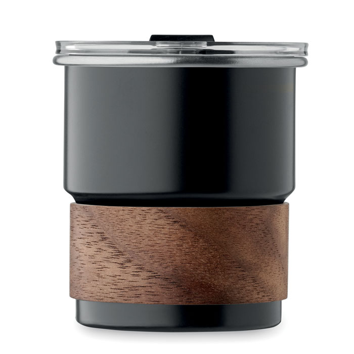 Single wall tumbler 260 ml Nero item picture top