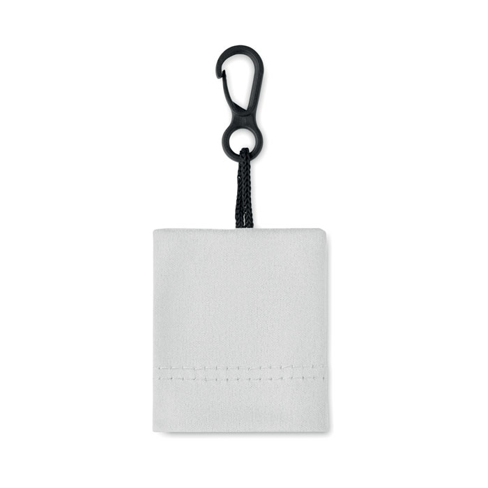 Panno per la pulizia in RPET Bianco item picture back