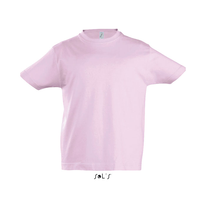 IMPERIAL KIDS T-SHIRT 190g Medium Pink item picture front