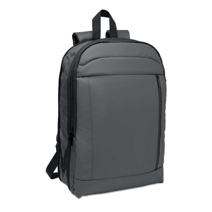 Expandable 600D RPET backpack Grigio Pietra item picture 1