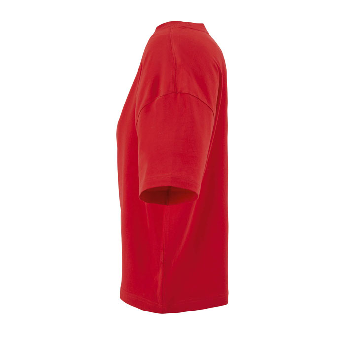 BOXY WOMEN OVERSIZE T-SHIRT Rosso Brillante item picture side