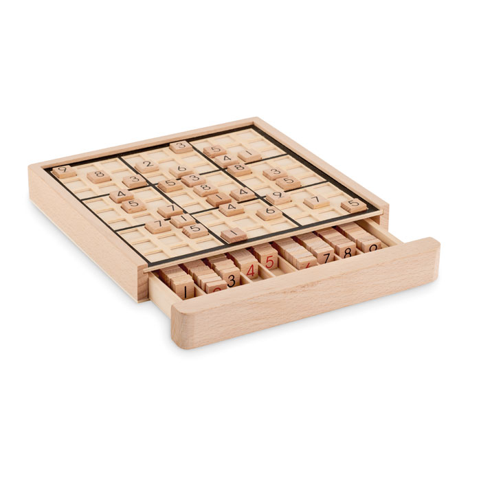Sudoku da tavolo in legno wood item picture front