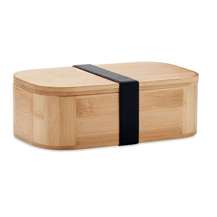 Portapranzo in bamboo. 1000ml wood item picture front