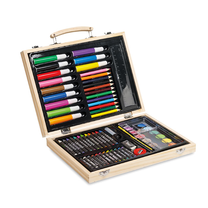Set pittura 67 pezzi Legno item picture top
