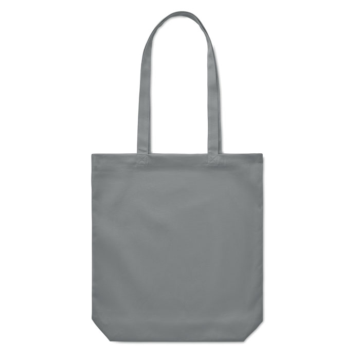 270 gr/m² Canvas shopping bag Grigio item picture back