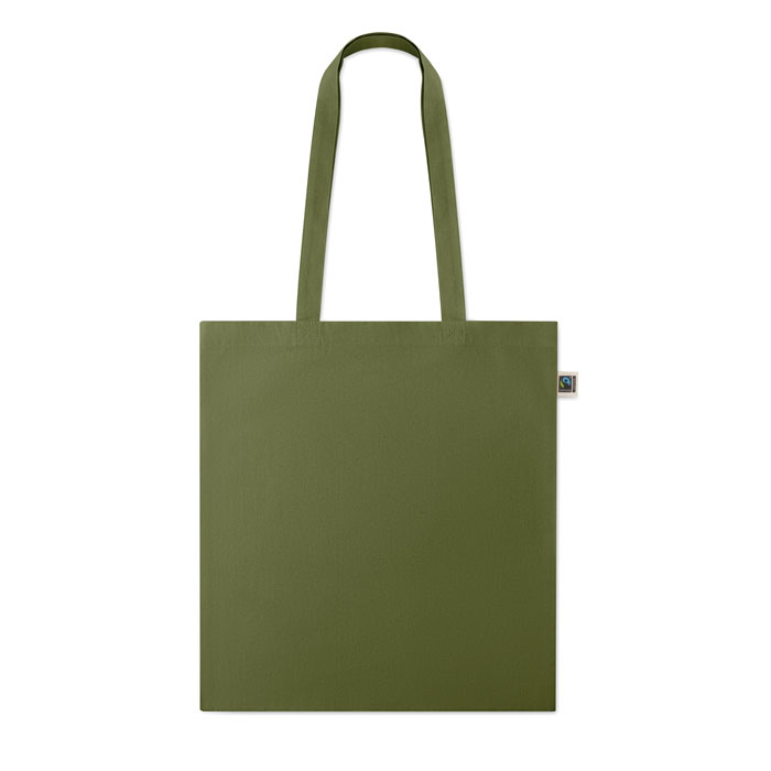 Shopper Fairtrade 180gr Verde Scuro item picture back