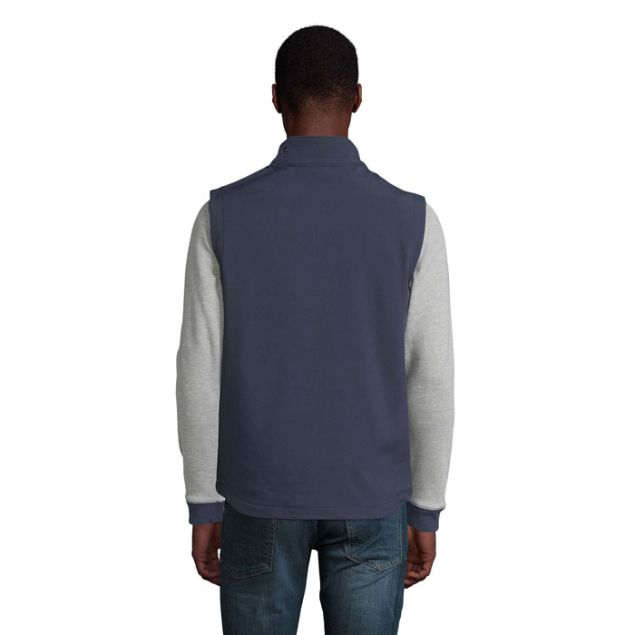 RACE BW MEN SOFTSHELL Blu Scuro Francese item picture back