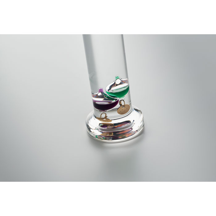 Galileo thermometer glass 28cm Trasparente item picture 1