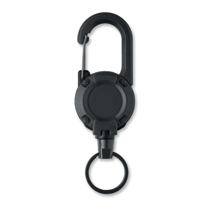 Set di portabadge retrattili Nero item picture front