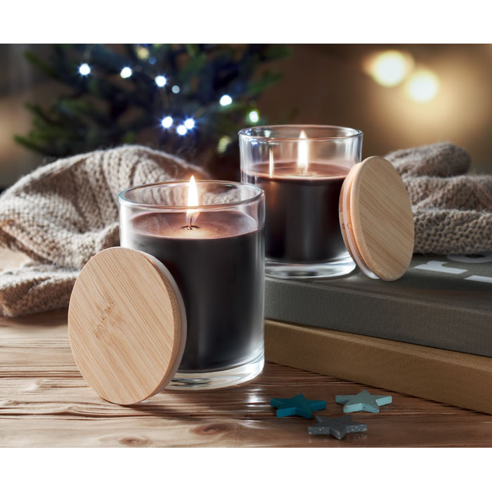 Vanilla fragranced candle Nero item ambiant picture