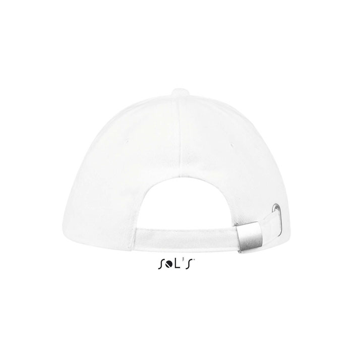 BUFFALO SIX PANEL CAP Bianco item picture back