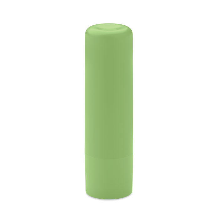 Vegan lip balm in recycled ABS Lime item picture side