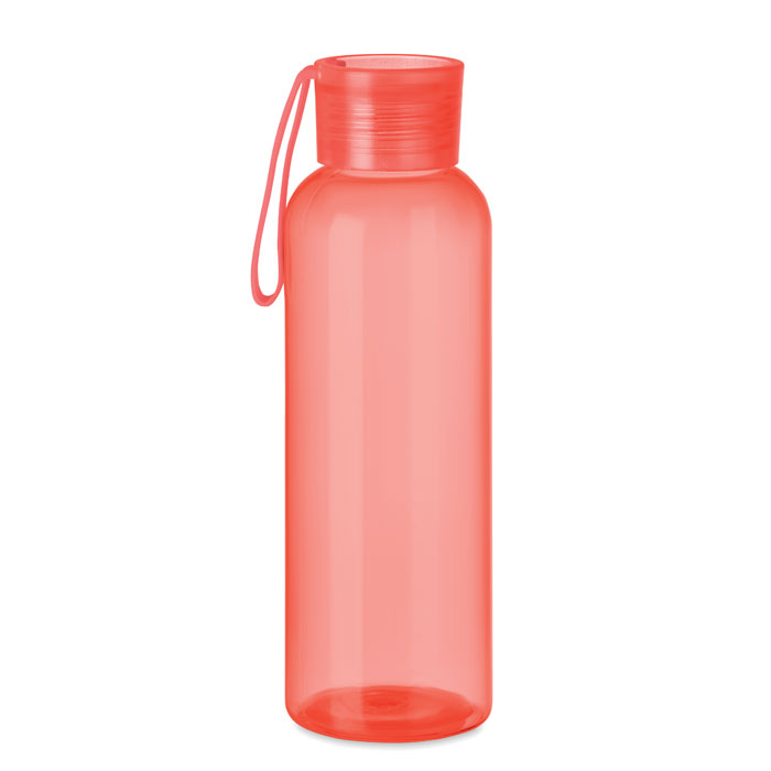 Tritan bottle and hanger 500ml Rosso Trasparente item picture side