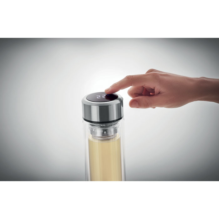 Thermos con termometro touch transparent item detail picture