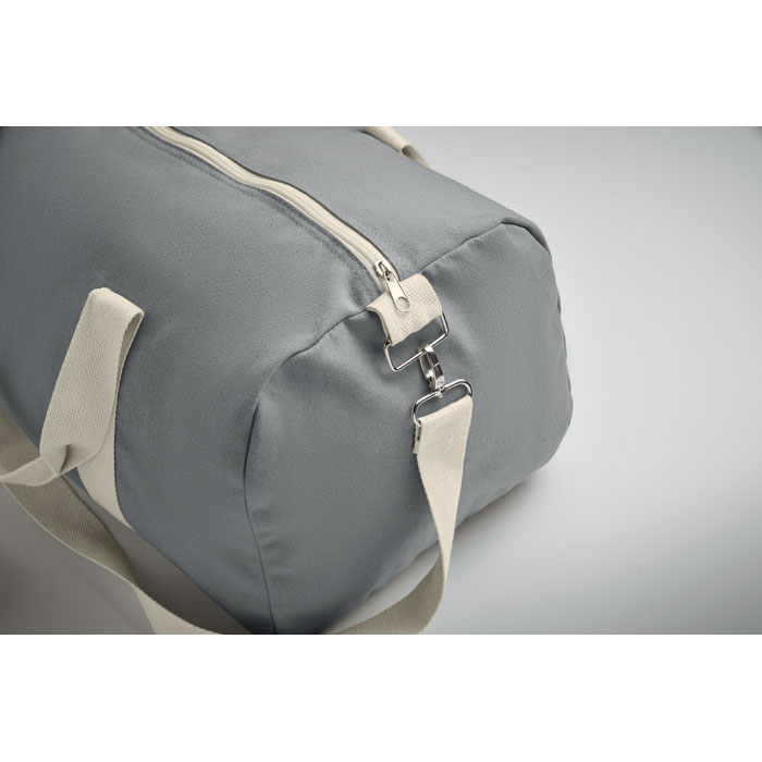 Recycled duffle bag 320 gr/m² Grigio item detail picture