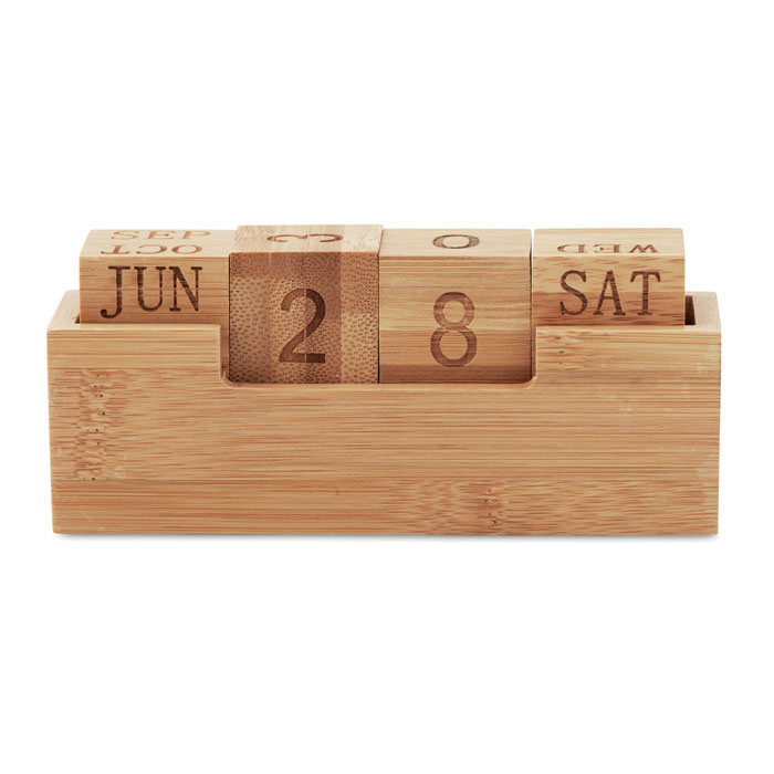 Calendario in bamboo Legno item picture side