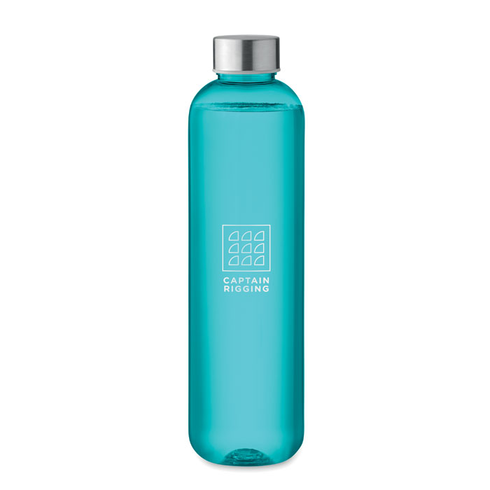 Bottiglia in Tritan 1L Blu Trasparente item picture printed
