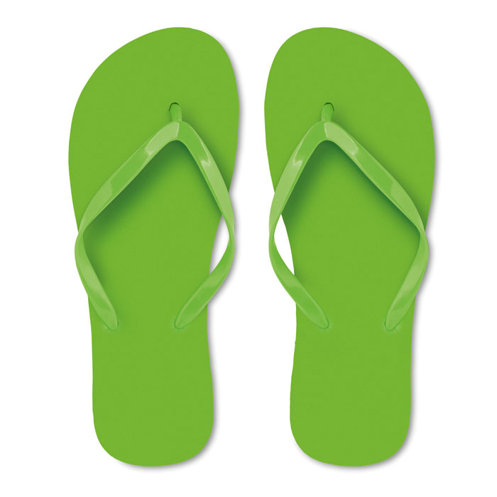 EVA beach slippers L Lime item picture front