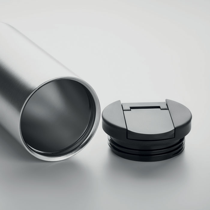 Thermos a doppia parete 330ml Argento Opaco item picture side