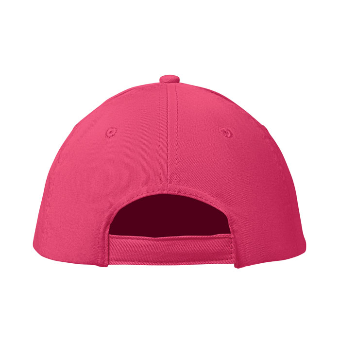 Cappellino da 6 pannelli Fucsia item picture back