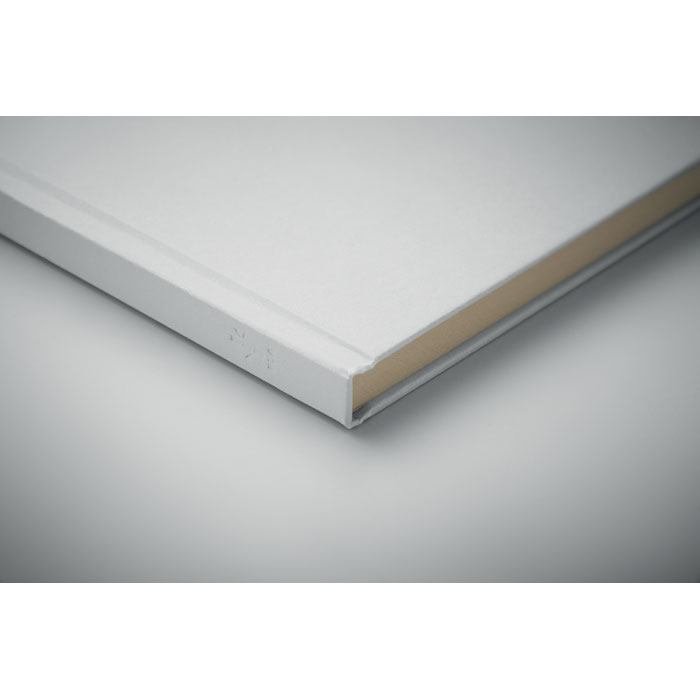 A5 sugarcane PLA notebook Bianco item picture side