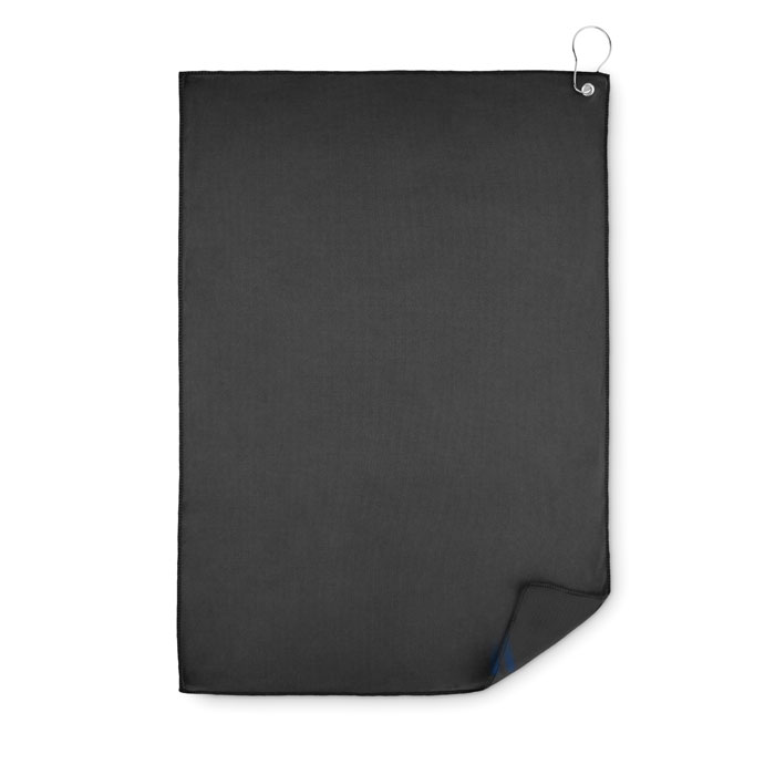 Asciugamano da golf in RPET black item picture top