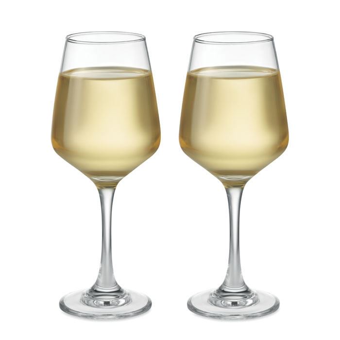 Set di 2 bicchieri da vino Trasparente item picture top