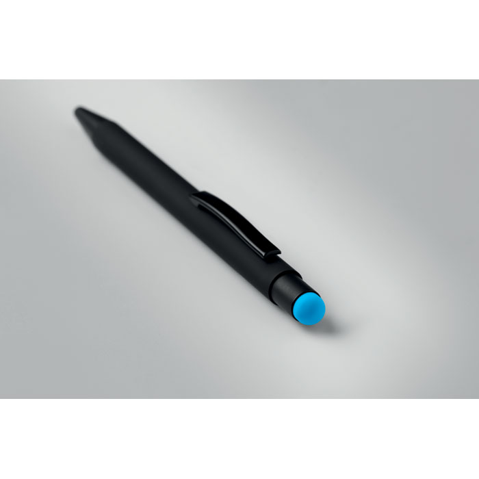 Penna in alluminio turquoise item picture side