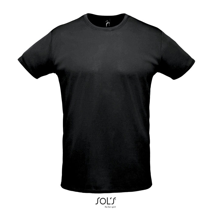 SPRINT UNI T-SHIRT 130g black item picture front