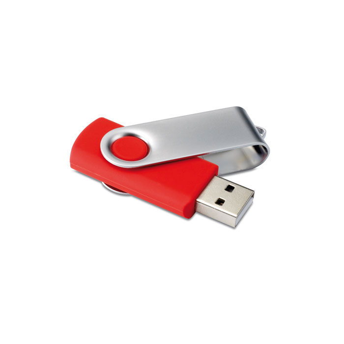 Techmate. USB flash 8GB Rosso item picture back