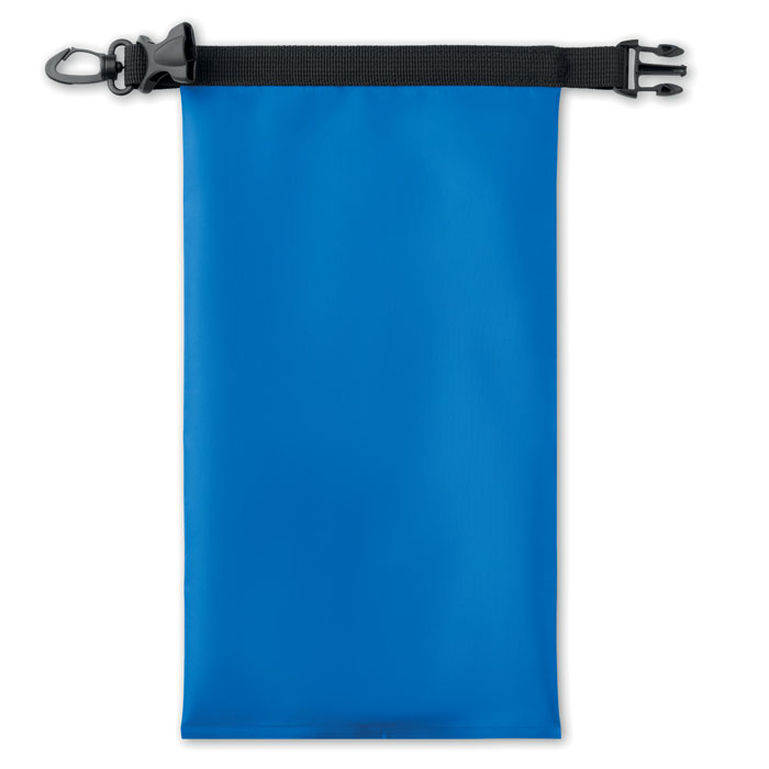 Water resistant bag PVC small Blu Royal item picture side