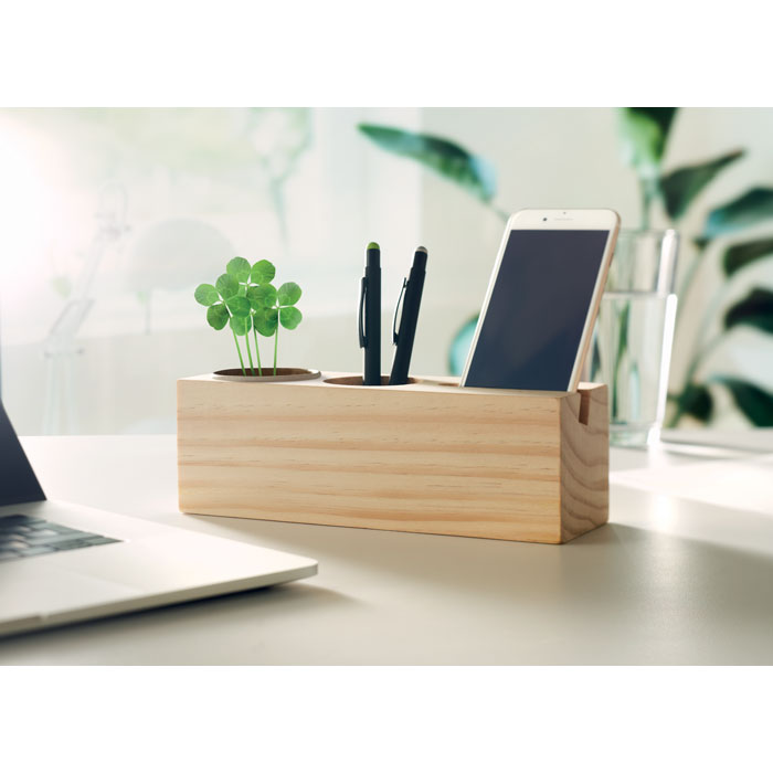 Desk stand with seeds kit Legno item ambiant picture