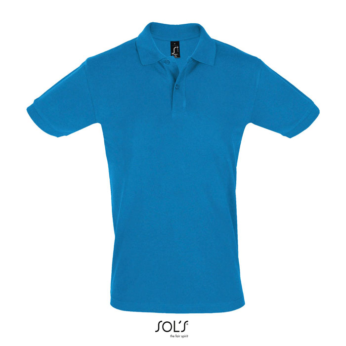 PERFECT MEN POLO 180g Aqua item picture front
