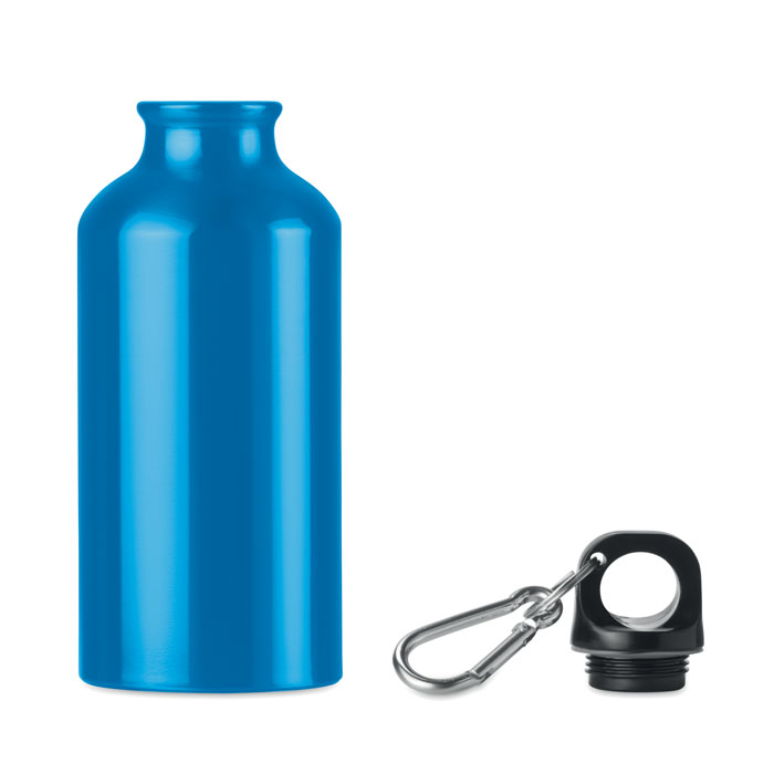 400 ml aluminium bottle Blu item picture open