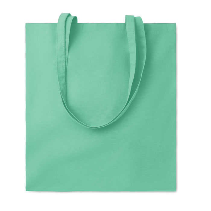 180gr/m² cotton shopping bag Verde Menta item picture front