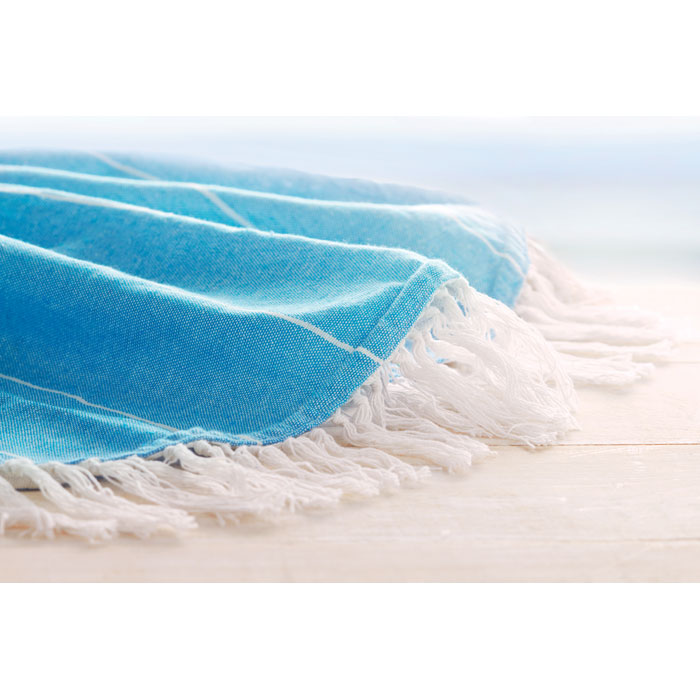 Asciugamano in cotone blue item ambiant picture
