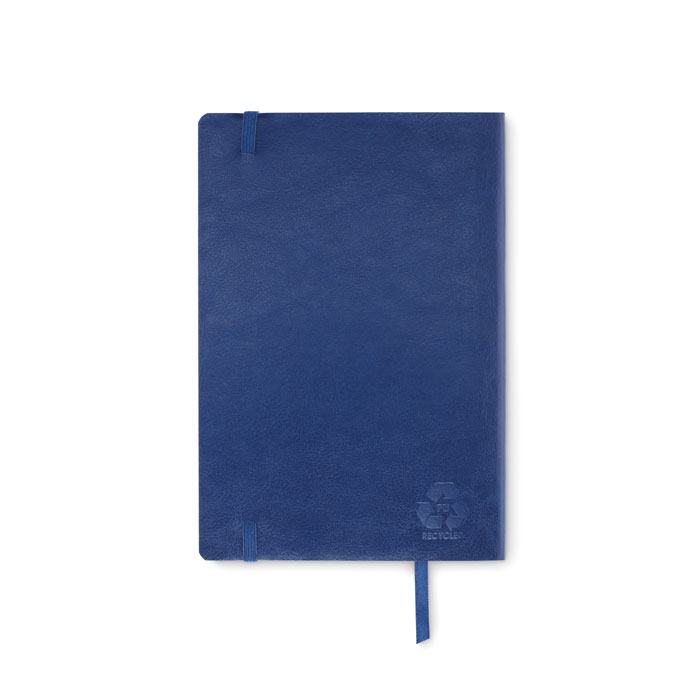 Notebook A5 riciclato Blu item picture back