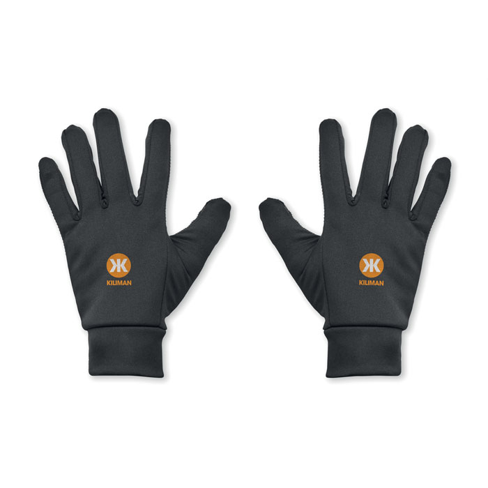 Tactile sport gloves Nero item picture printed