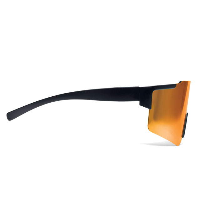 Mirrored sports sunglasses Arancio item picture side