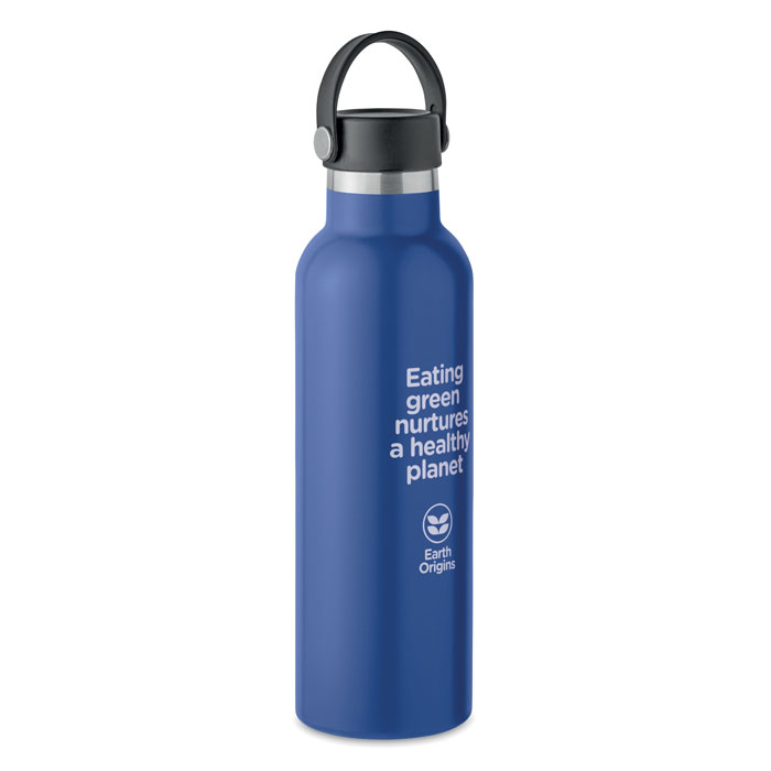 Double wall bottle 700 ml Blu item picture printed