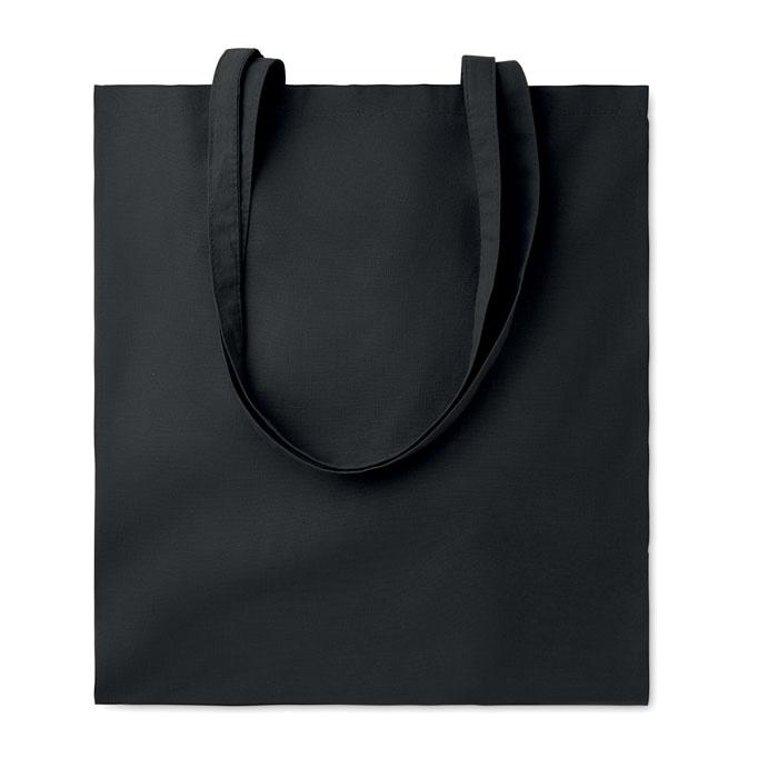 180gr/m² cotton shopping bag Nero item picture front