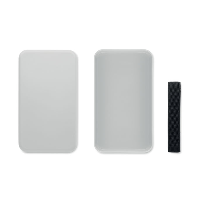 Lunch box in PP 750 ml Grigio item picture open