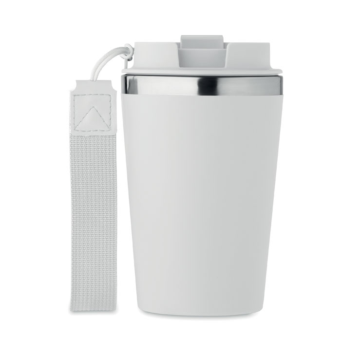 Double wall tumbler 350 ml Bianco item picture top