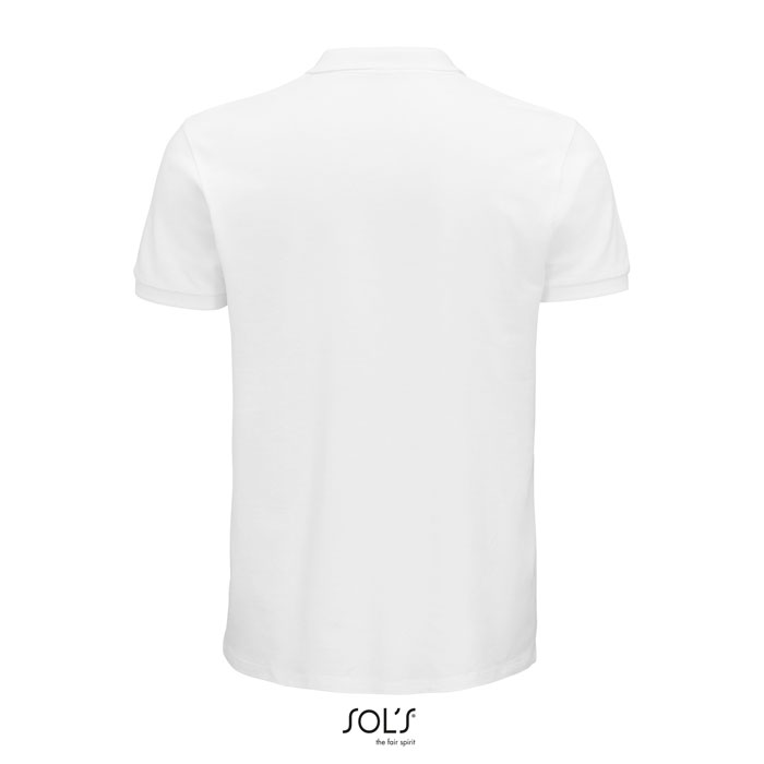PLANET MEN Polo 170g Bianco item picture back