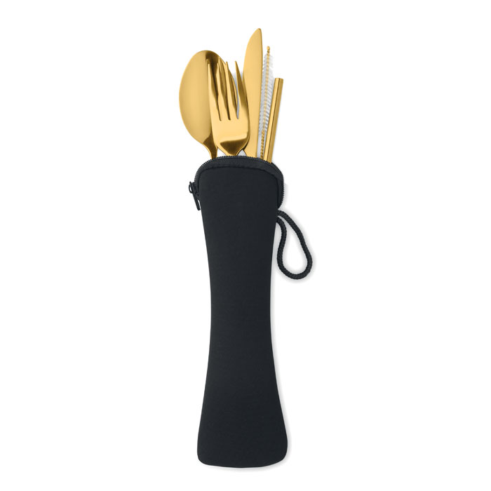 Cutlery set stainless steel Oro item picture top